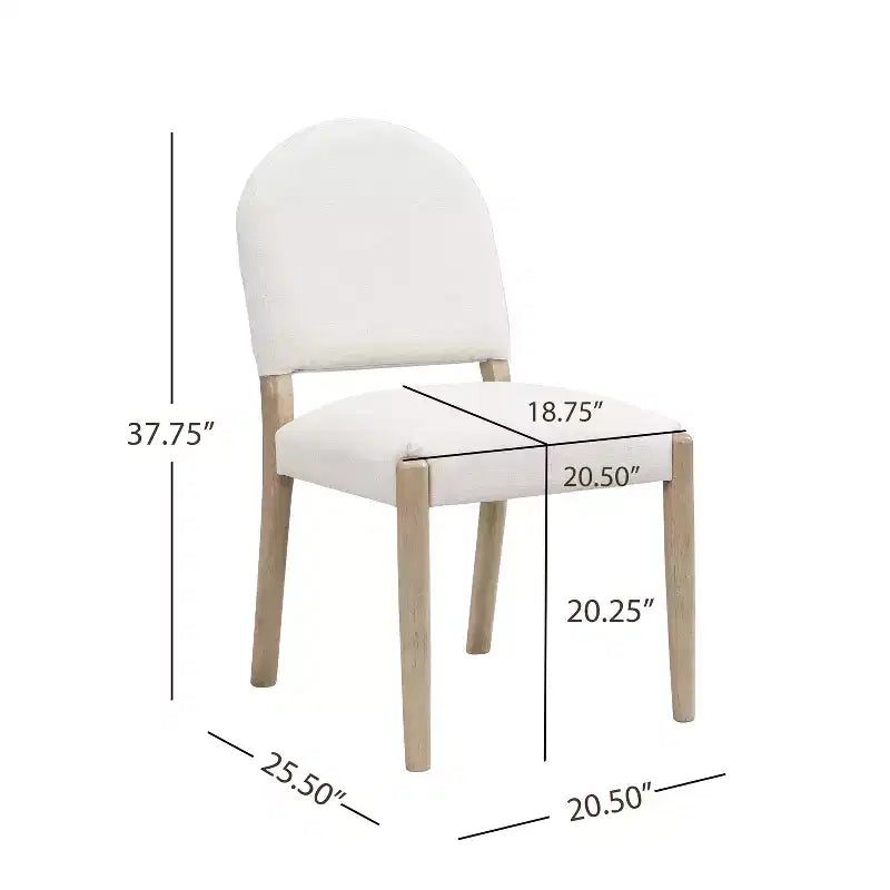 Christopher Knight Home Sarita Ensemble de salle à manger moderne 5 pièces avec table et chaises rembourrées en bois d'hévéa