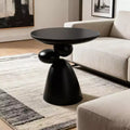 JVNOXK Lucky Stone End Table, Fiberglass Side Table, Modern Minimalist Corner Table, Coffee table with Decoration, Home Decor for Living Room