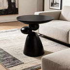 JVNOXK Lucky Stone End Table, Fiberglass Side Table, Modern Minimalist Corner Table, Coffee table with Decoration, Home Decor for Living Room