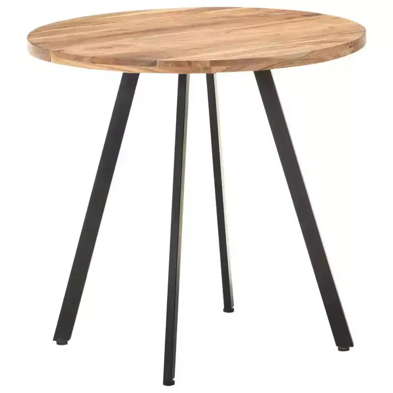 vidaXL Tavolo da Pranzo Rotondo - Stile Industriale