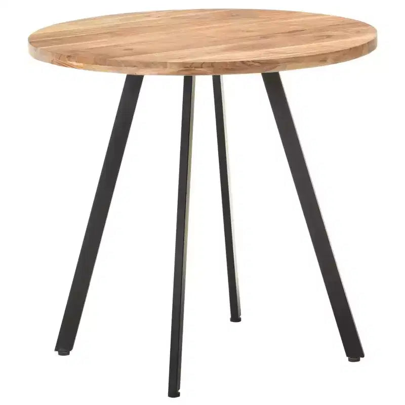 vidaXL Tavolo da Pranzo Rotondo - Stile Industriale