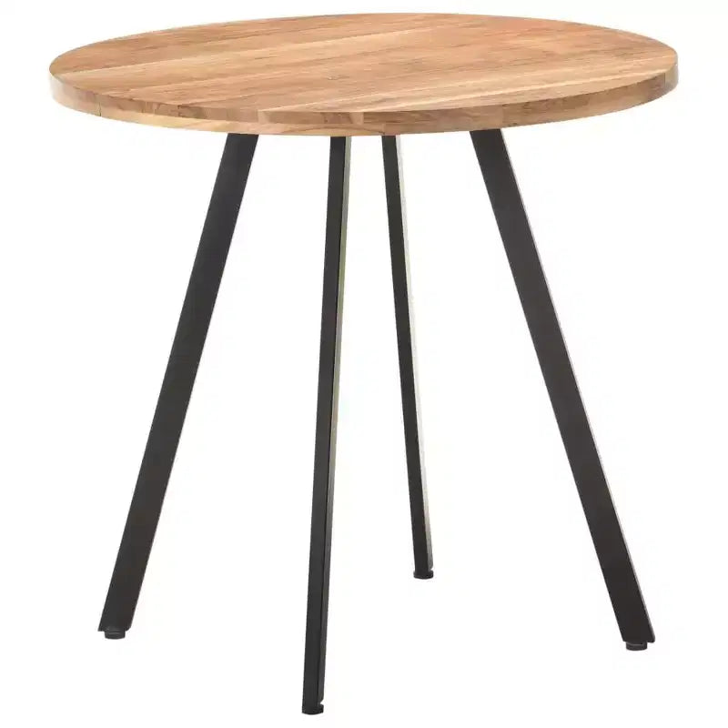 vidaXL Tavolo da Pranzo Rotondo - Stile Industriale