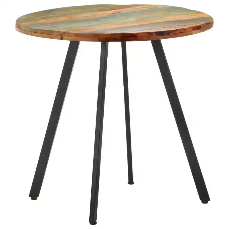vidaXL Tavolo da Pranzo Rotondo - Stile Industriale