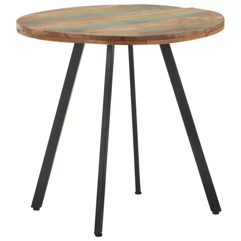 vidaXL Tavolo da Pranzo Rotondo - Stile Industriale