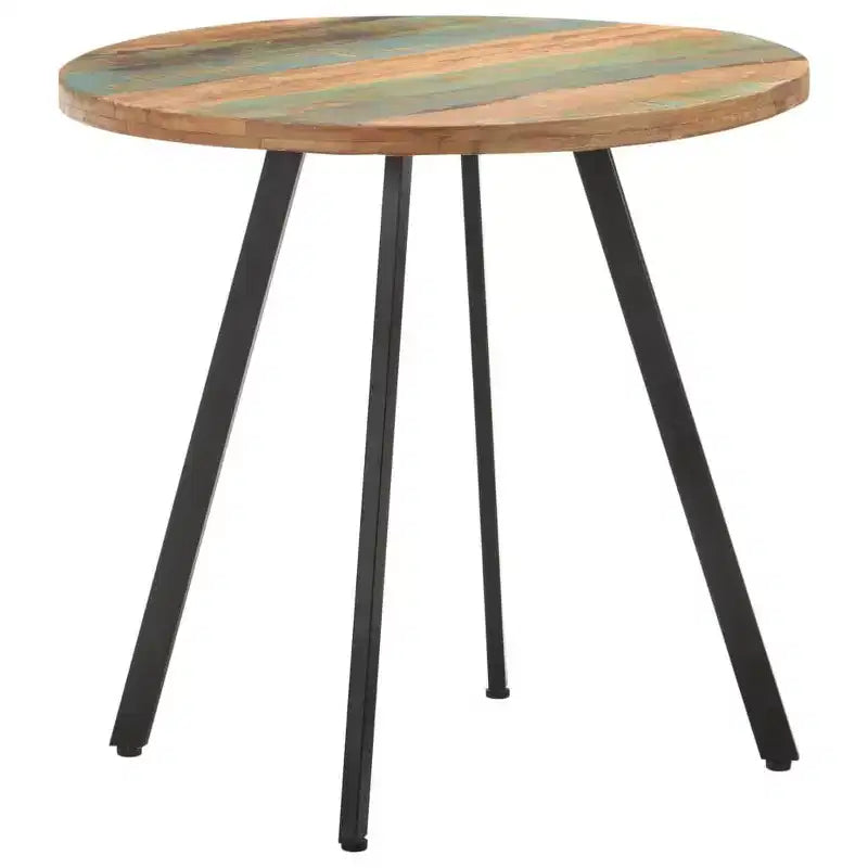 vidaXL Tavolo da Pranzo Rotondo - Stile Industriale