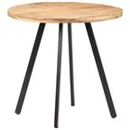 vidaXL Tavolo da Pranzo Rotondo - Stile Industriale