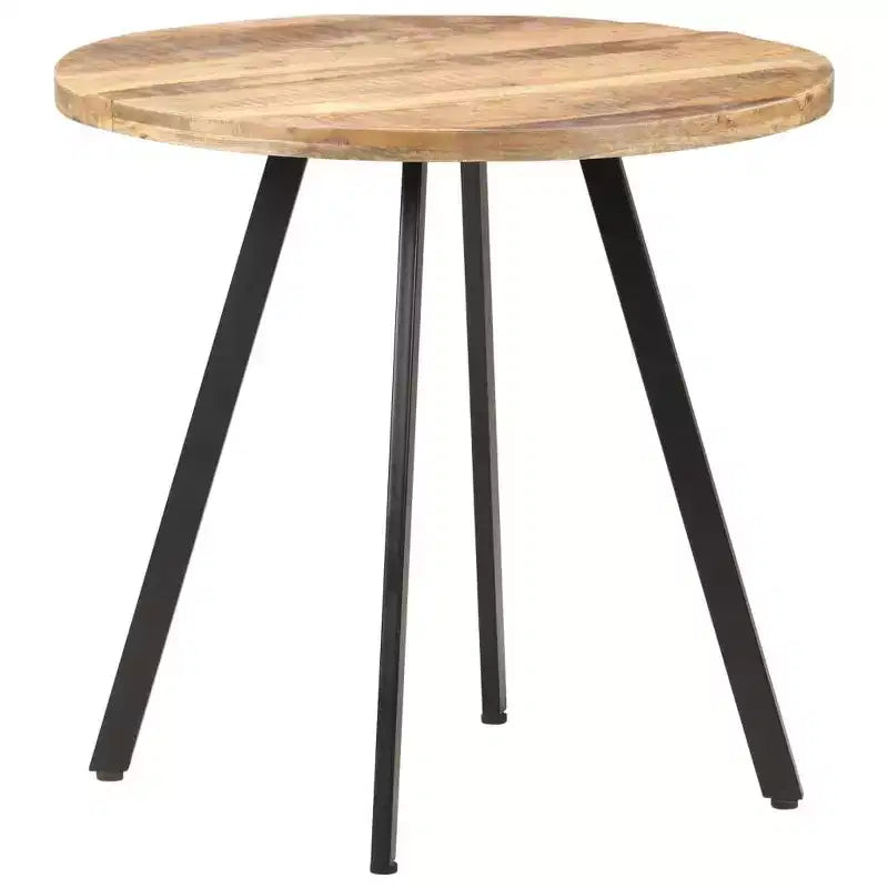 vidaXL Tavolo da Pranzo Rotondo - Stile Industriale