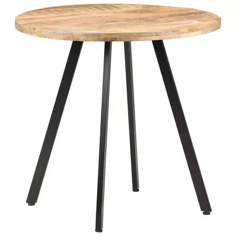 vidaXL Tavolo da Pranzo Rotondo - Stile Industriale