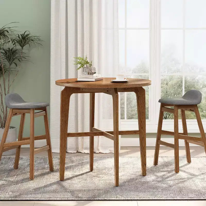 Table de bar haute en bois Christopher Knight Home Carly 36 pouces