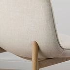 Sgabello da Bar Moderno ad Altezza Bancone con Schienale, Sgabello da Cucina senza Braccioli con Altezza Seduta di 65 cm e Gambe in Metallo con Finitura Naturale - Panipeachy