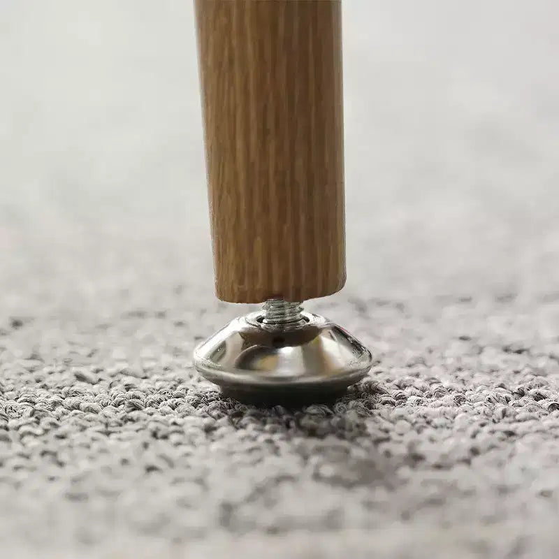 Sgabello da Bar Moderno ad Altezza Bancone con Schienale, Sgabello da Cucina senza Braccioli con Altezza Seduta di 65 cm e Gambe in Metallo con Finitura Naturale - Panipeachy