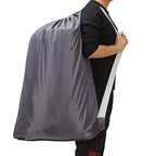 Narwey 2 Pezzi Sacca per Biancheria in Nylon XL con Tracolla, Organizer Grande per Vestiti Sporchi
