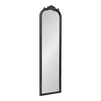 Kate and Laurel Arendahl Traditional Arch Mirror, Black, 9x32
