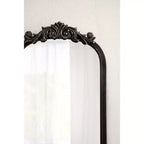 Specchio ad arco tradizionale Kate and Laurel Arendahl, nero, 9x32
