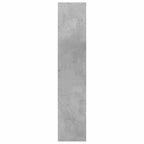 vidaXL Étagère murale Gris béton Bois d'ingénierie moyenne à fixation murale