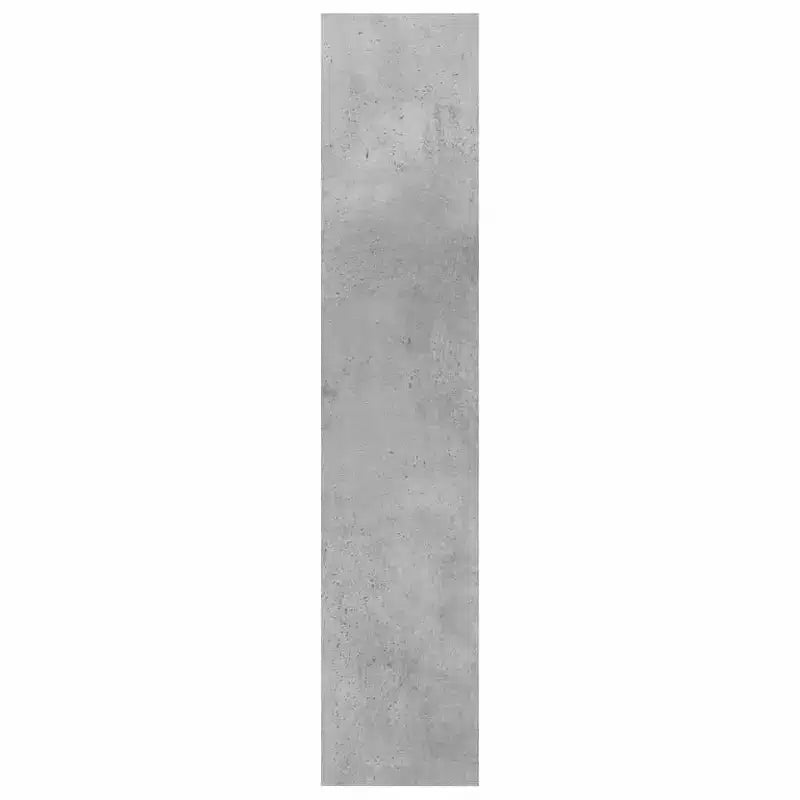 vidaXL Étagère murale Gris béton Bois d'ingénierie moyenne à fixation murale