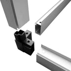 vidaXL Sgabello da Bar Marrone e Bianco Legno massello di Teak Standard Durevole