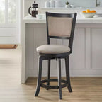 Sgabello da bar Buylateral in stile country francese, altezza bancone
