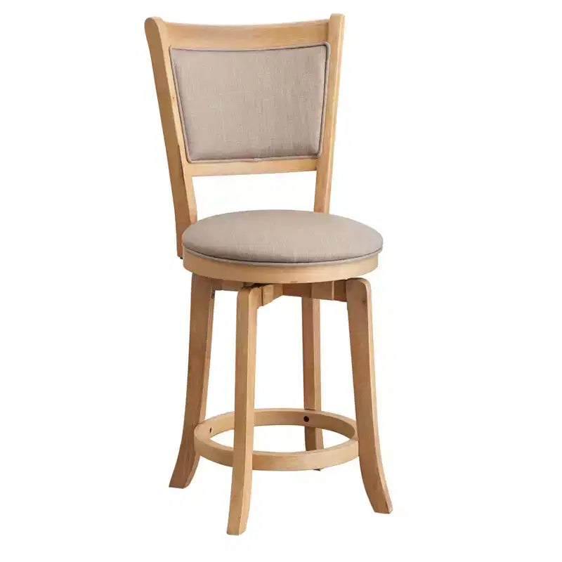 Tabouret de bar Buylateral de style campagnard français, hauteur comptoir