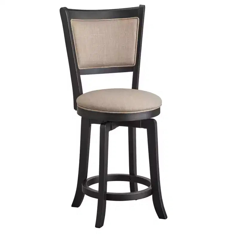 Tabouret de bar Buylateral de style campagnard français, hauteur comptoir