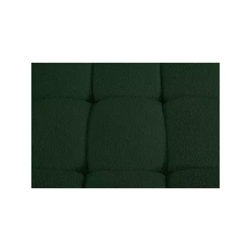 Divano modulare Meridian Furniture Ames in tessuto Bouclé verde