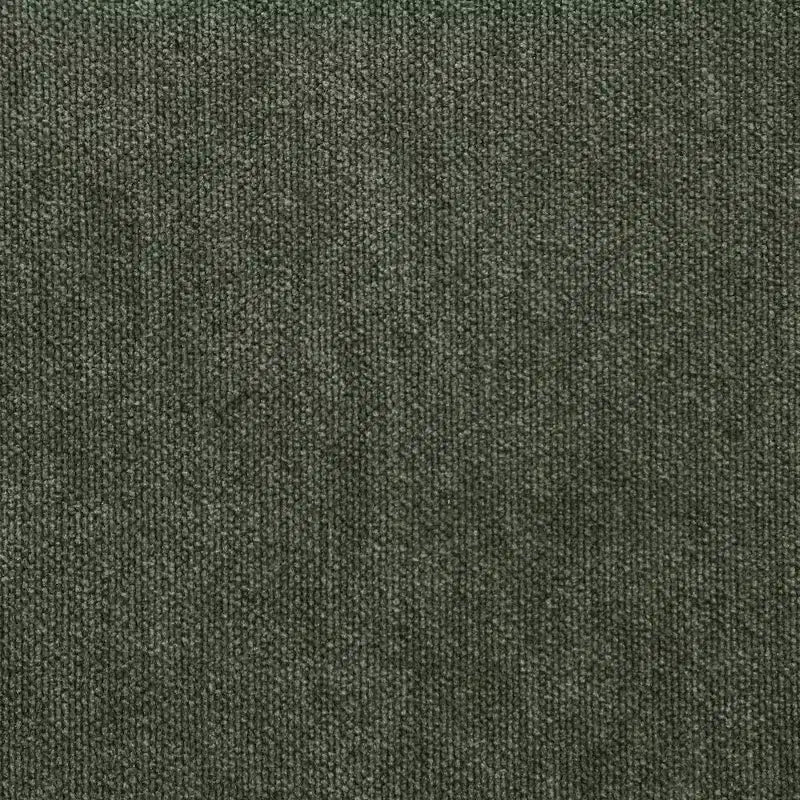 Chaise de salle à manger capitonnée en tissu performant Olive Riccio de Meridian Furniture avec accoudoirs, lot de 2