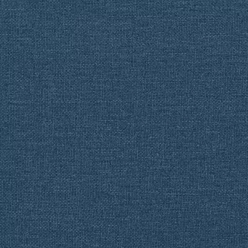 vidaXL Chaise longue massaggiante in tessuto blu (100% poliestere) Singola