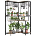 Plant Stand Indoor Outdoor Corner Plant Shelf