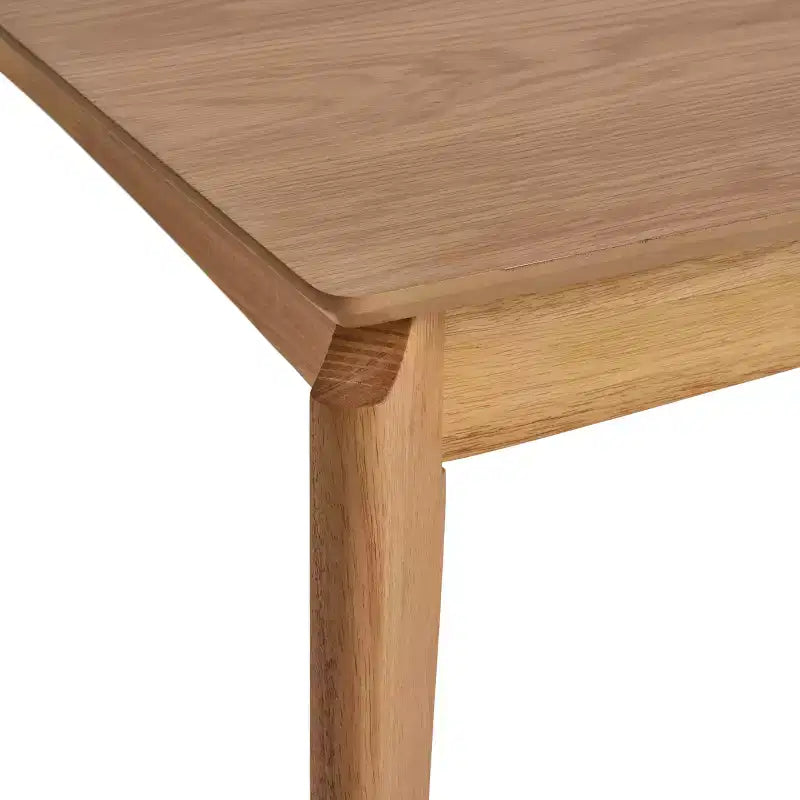 Christopher Knight Home Everett Set da Pranzo Mid-Century Modern 5 Pezzi in Legno con 4 Poltrone Imbottite