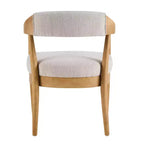 Christopher Knight Home Everett Set da Pranzo Mid-Century Modern 5 Pezzi in Legno con 4 Poltrone Imbottite