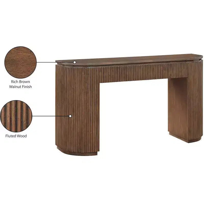 Table console Astrid Meridian Furniture