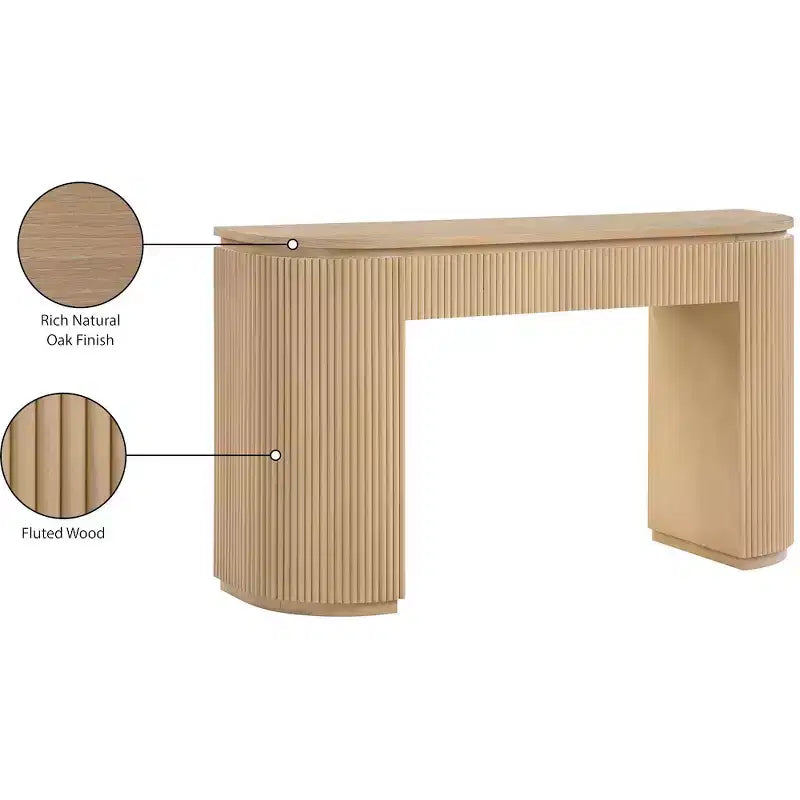 Table console Astrid Meridian Furniture