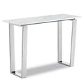 Meridian Furniture Carlton Chrome Console Table