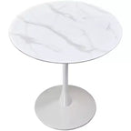 Tavolo da altezza bancone Meridian Furniture Tulip Bianco