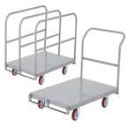 2500 LB Heavy Duty Folding Hand Truck  2-in-1 Convertible Platform Dolly  Durable Flatbed Cart for Moving Appliances, Construction, Warehouse Use