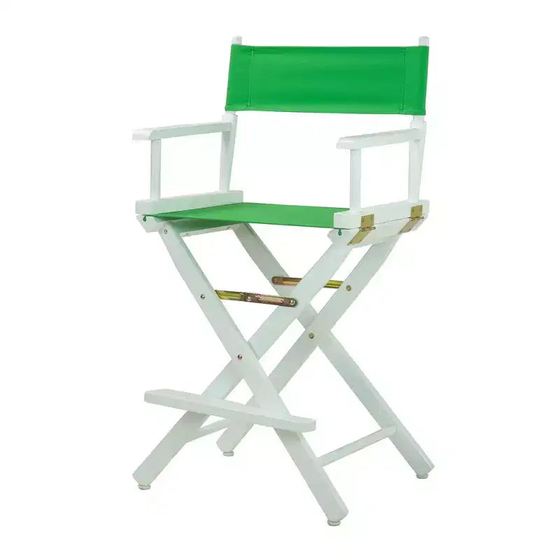 Chaise de réalisateur hauteur comptoir - Structure blanche
