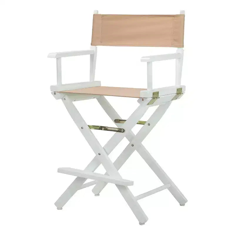 Counter-Height Director's Chair - White Frame