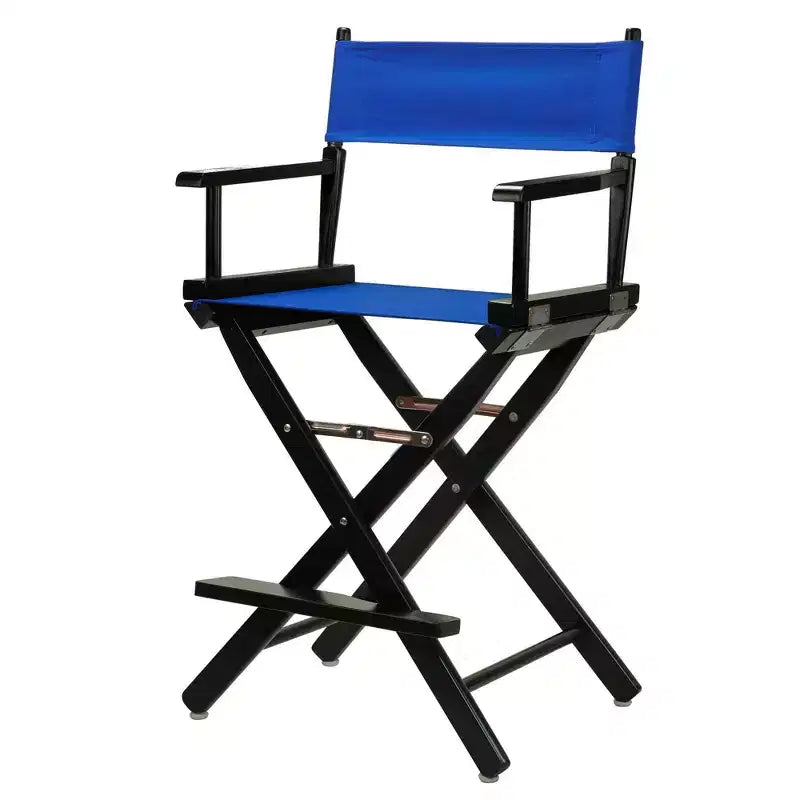 Chaise de réalisateur hauteur comptoir - Cadre noir