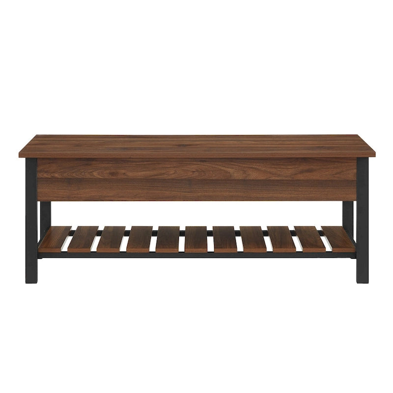 Banc de rangement relevable Paradise Hill de Middlebrook Designs