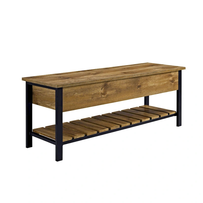 Banc de rangement relevable Paradise Hill de Middlebrook Designs