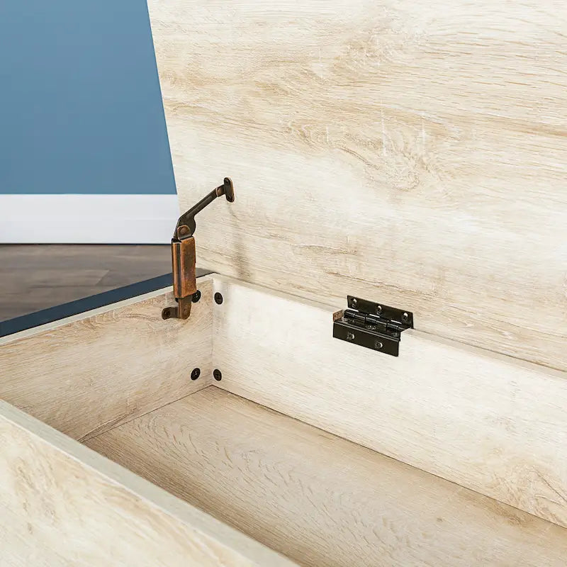Banc de rangement relevable Paradise Hill de Middlebrook Designs
