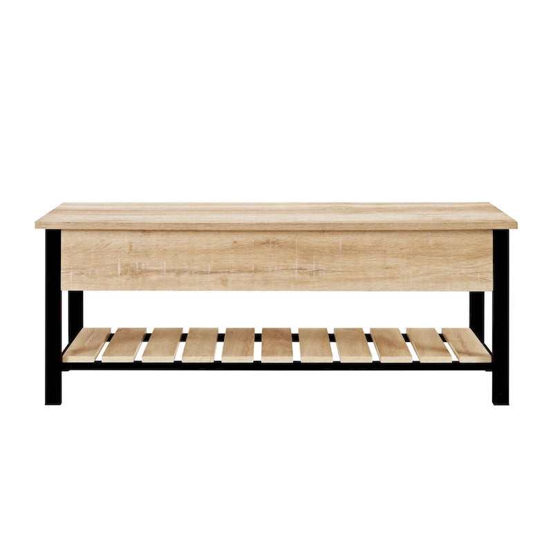 Banc de rangement relevable Paradise Hill de Middlebrook Designs