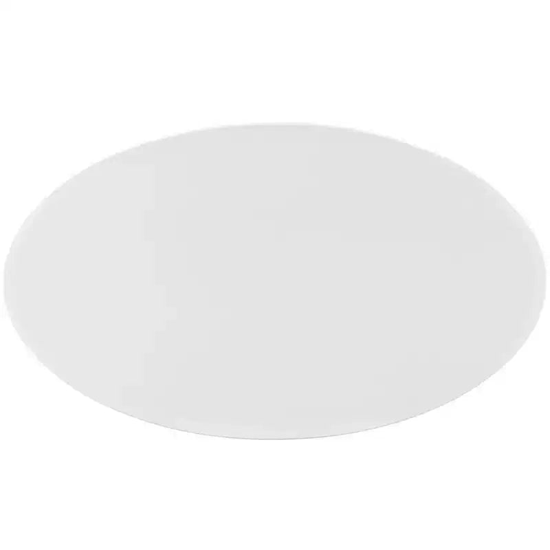 Tavolo da pranzo ovale in legno Lippa da 48" bianco - Modway: Elegante tavolo da cucina moderno, 4 posti