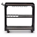 Sherlock Server Cart Tobacco - Steve Silver