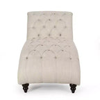 Varnell Divano Lounge Contemporaneo in Tessuto con Gambe Tornite - Christopher Knight Home