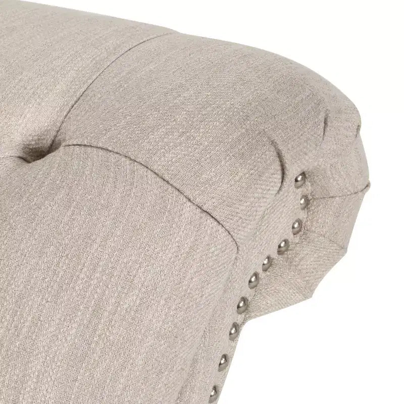 Varnell Divano Lounge Contemporaneo in Tessuto con Gambe Tornite - Christopher Knight Home