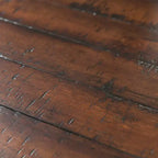 Comodino Dex Noce Marrone - Picket House Furnishings: 1 Cassetto, Armadietto Contenitore, Dettagli in Metallo