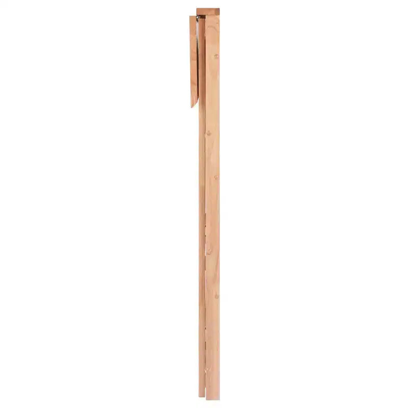 Libreria pieghevole a 4 ripiani da 42" colore naturale - Winsome: legno di faggio, con ripiani laterali a listelli, per ufficio e casa