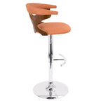 Set di 2 sgabelli da bar regolabili Gardenia Mid-Century Modern - LumiSource