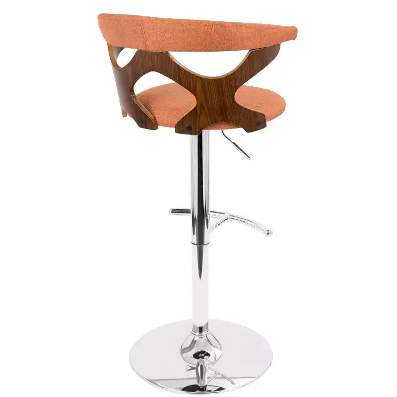 Set di 2 sgabelli da bar regolabili Gardenia Mid-Century Modern - LumiSource